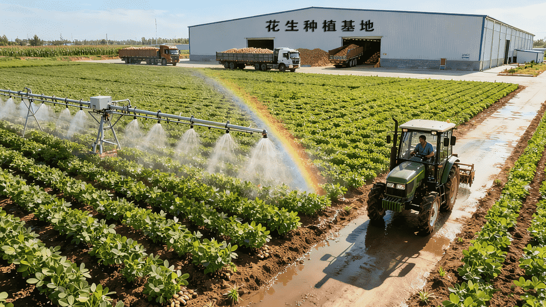 现代化花生种地基地(土土垚）