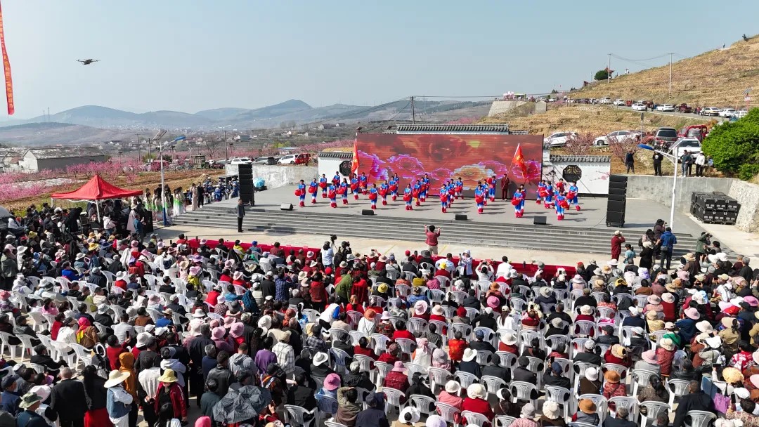 赏桃花，喝菜粥！土土垚协办的蒙阴桃花节圆满举办